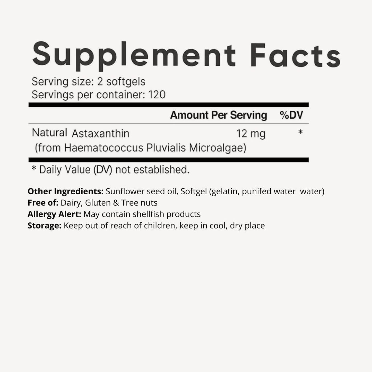 Astaxanthin